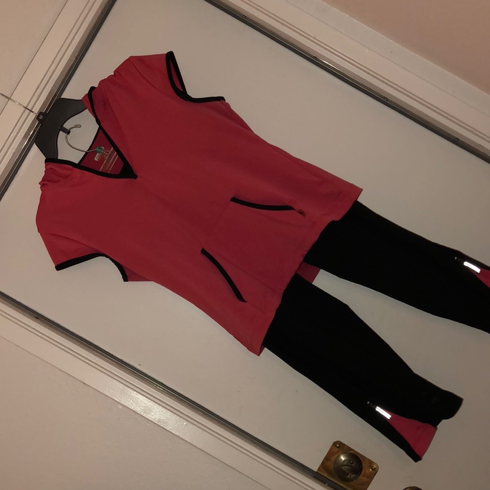 Danskin 2 piece gym workout outfit